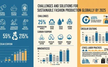 Challenges and Solutions for Sustainable Fashion Production Globally by 2025