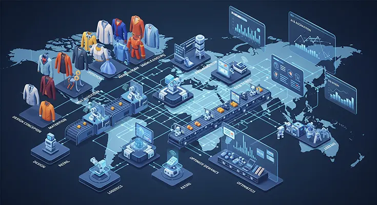 The Impact of AI and Automation on Global Fashion Supply Chain Management