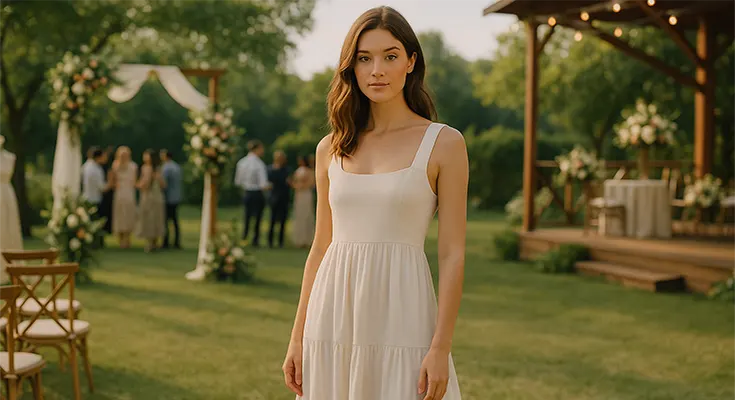 Your Guide to the Sustainable Organic Cotton Maxi Dress for Summer Wedding Guests