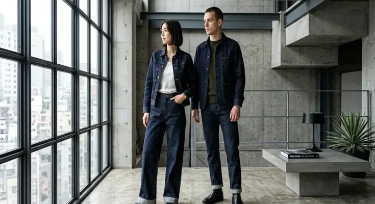 Brut Elegance: The Rise of High-End Raw Denim Matching Sets