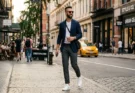 The Anchor of Style: Mastering Men’s Smart Casual Street Style with White Sneakers