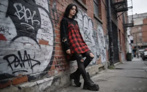 The Grunge Revival: Mastering the Oversized 90s Plaid Slip Dress as a Layering Powerhouse