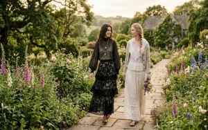 The New Romanticism: Masterfully Styling Lace Maxi Skirts and Sheer Layers