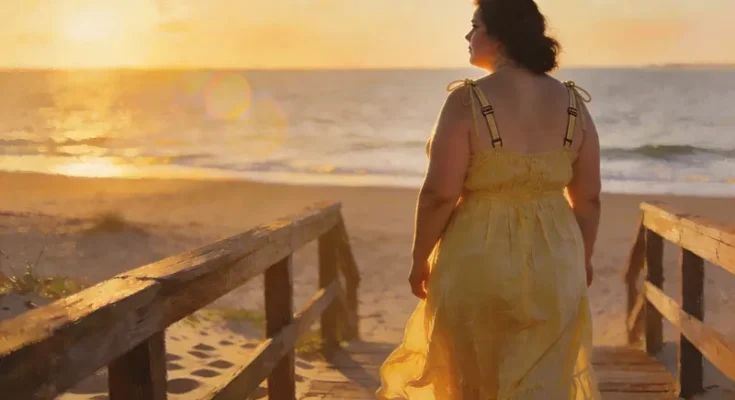 The Ultimate Summer Staple: Mastering the Plus-Size Vintage Sundress with Adjustable Straps
